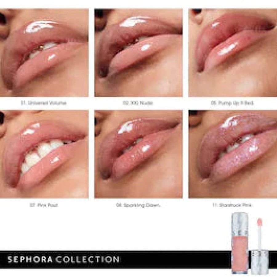 Sephora lip gloss Outrageous Plum Effect number 05