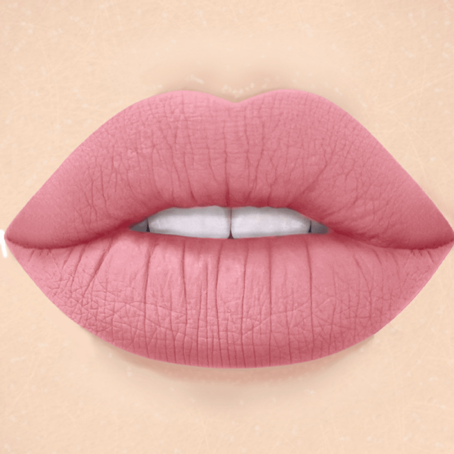 Red liquid lipstick with velvety matte finish, lasts for 8 hours - WAAD 28
