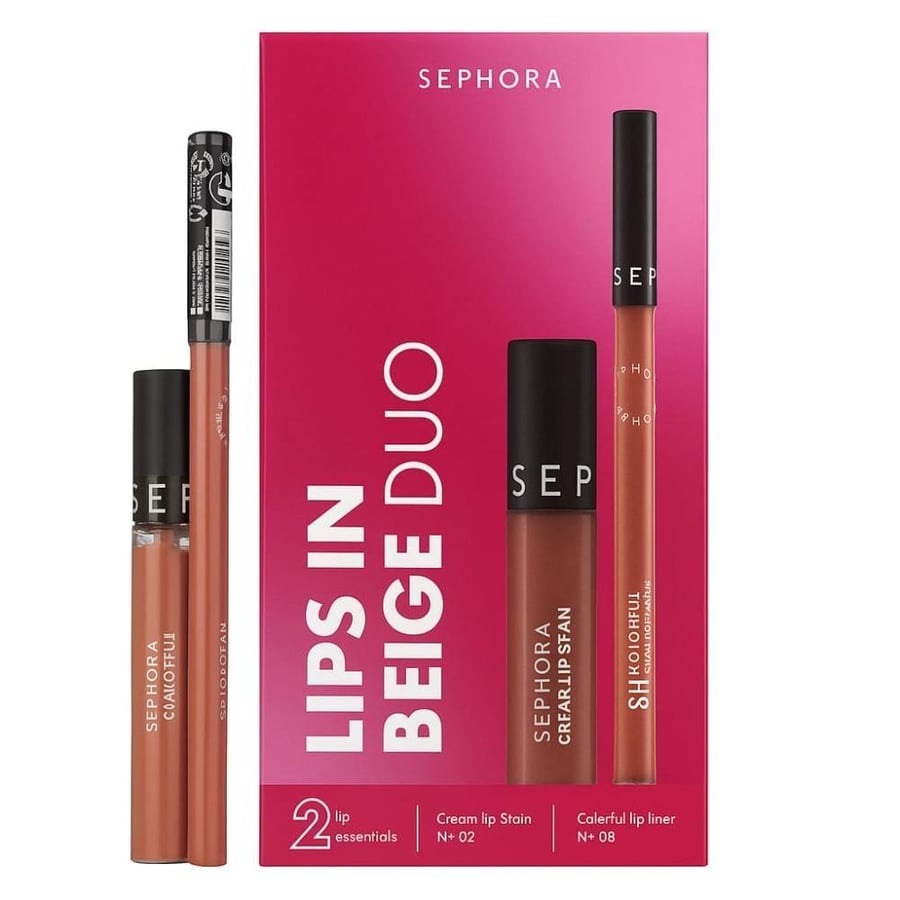 Sephora Lipstick and Lip Liner Duo Set, 2 pieces