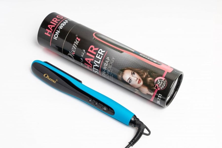 Okima thermal hair straightening brush - ok-731