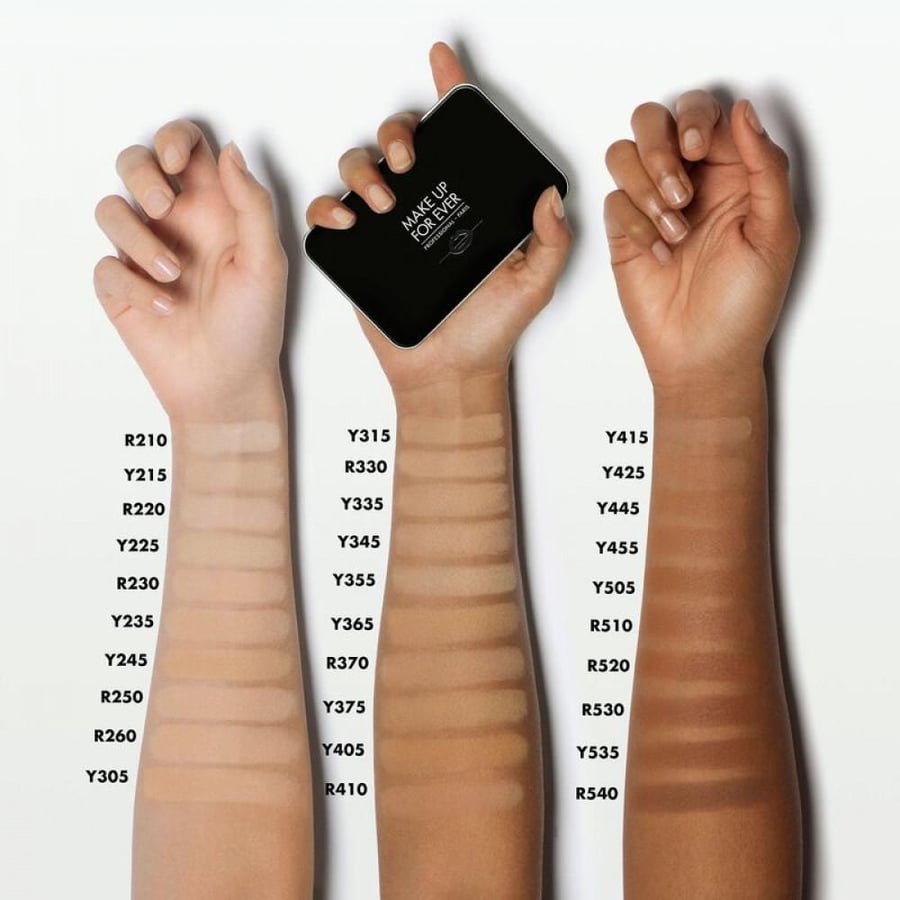 Makeup Forever matte velvet foundation powder for face number Y355