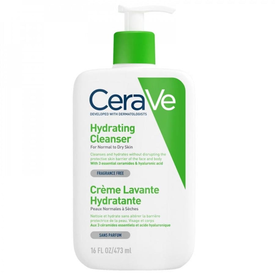 Serafi foaming facial cleanser for normal and dry skin - 473ml