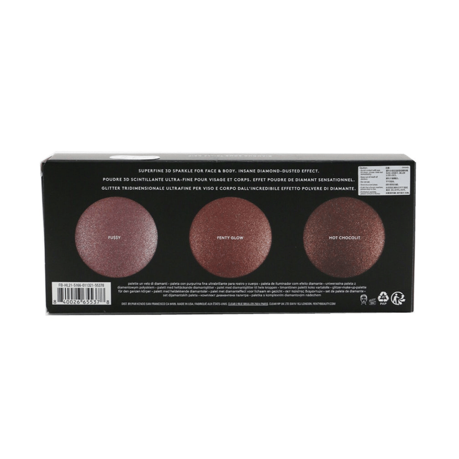 Venti Beauty Diamond Bomb highlighter 3*2.9 grams