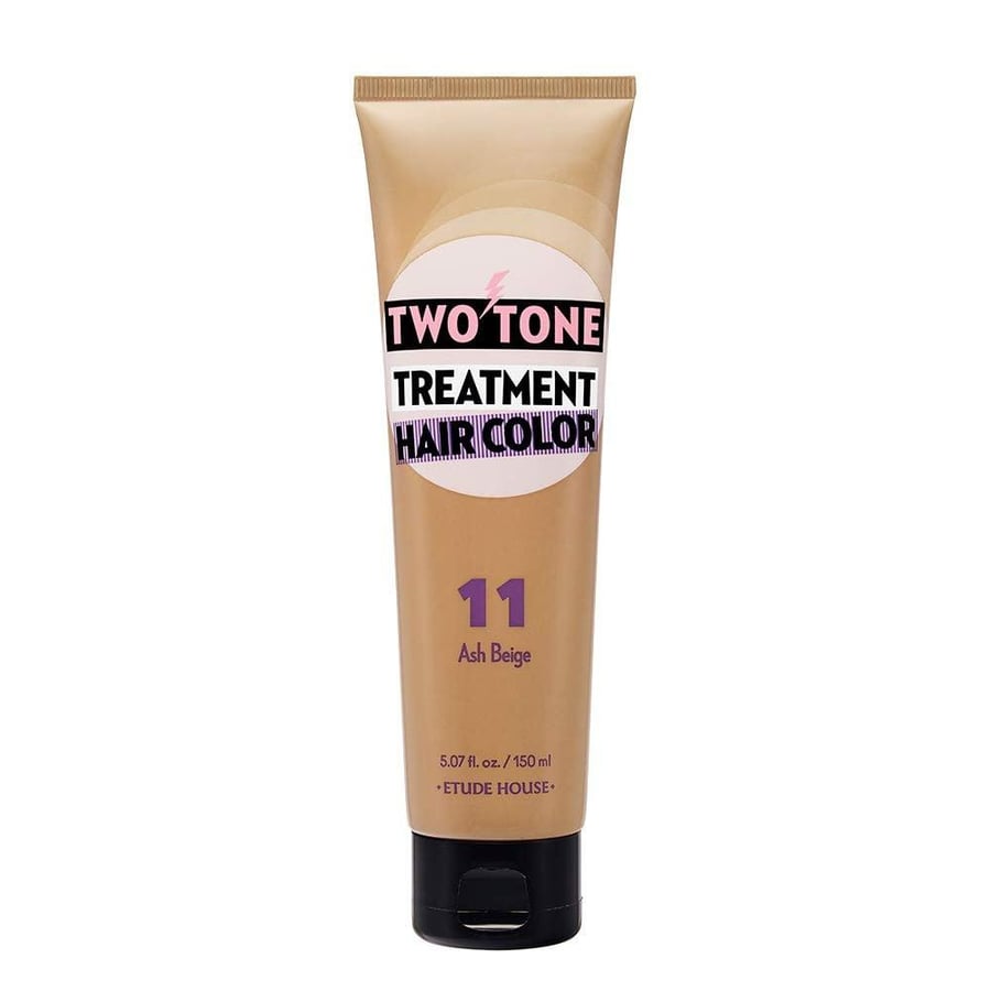 Ettod House temporary hair dye for care with two colors beige gray 11