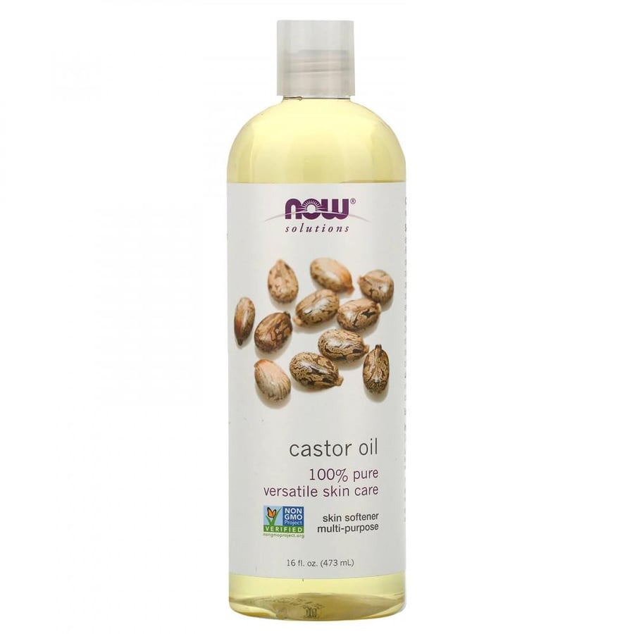 Now Solutions castor oil - 473 ml