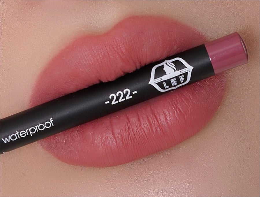 Lip pencil for lips German matte full coverage long-lasting fixed - 222