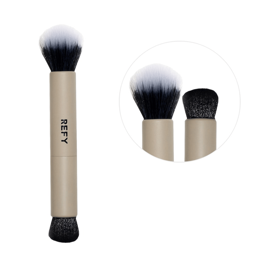 Refai face brush double-sided