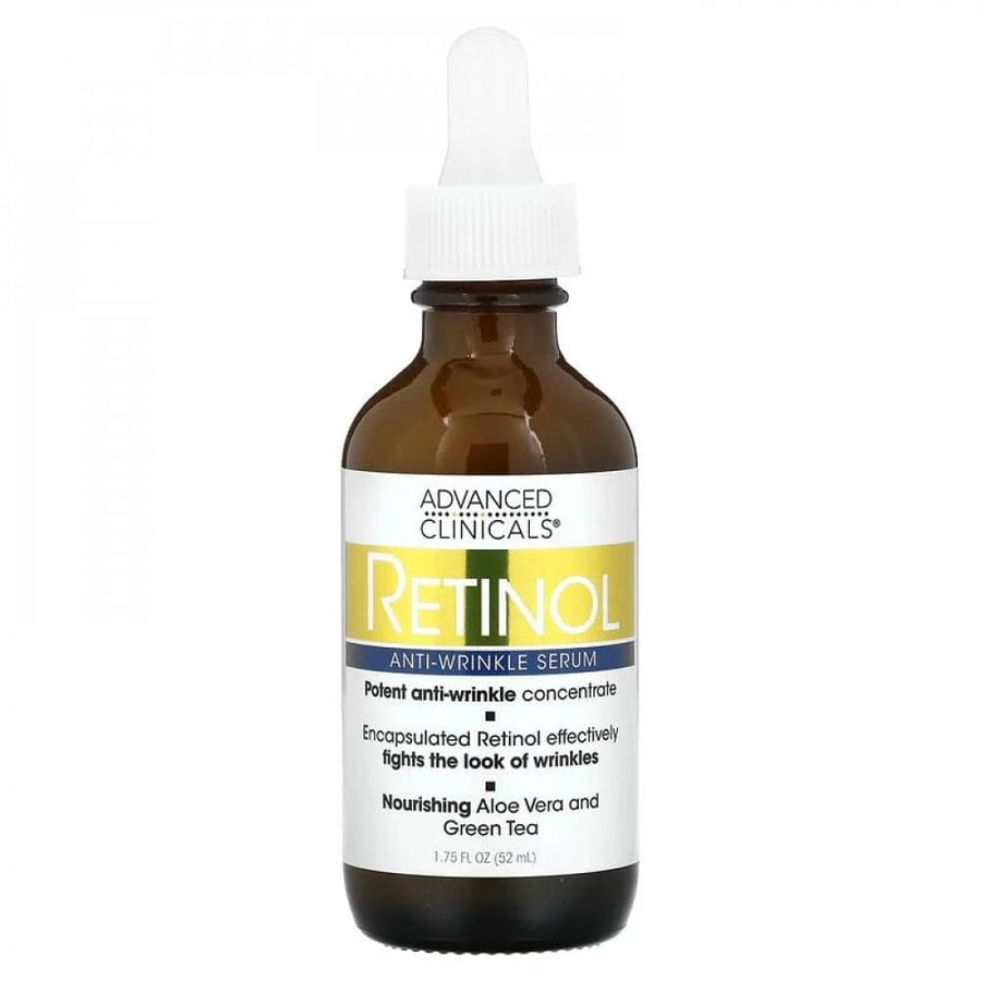 Advanced Clinicals Retinol Serum concentrated effective anti-wrinkle - 52 ml