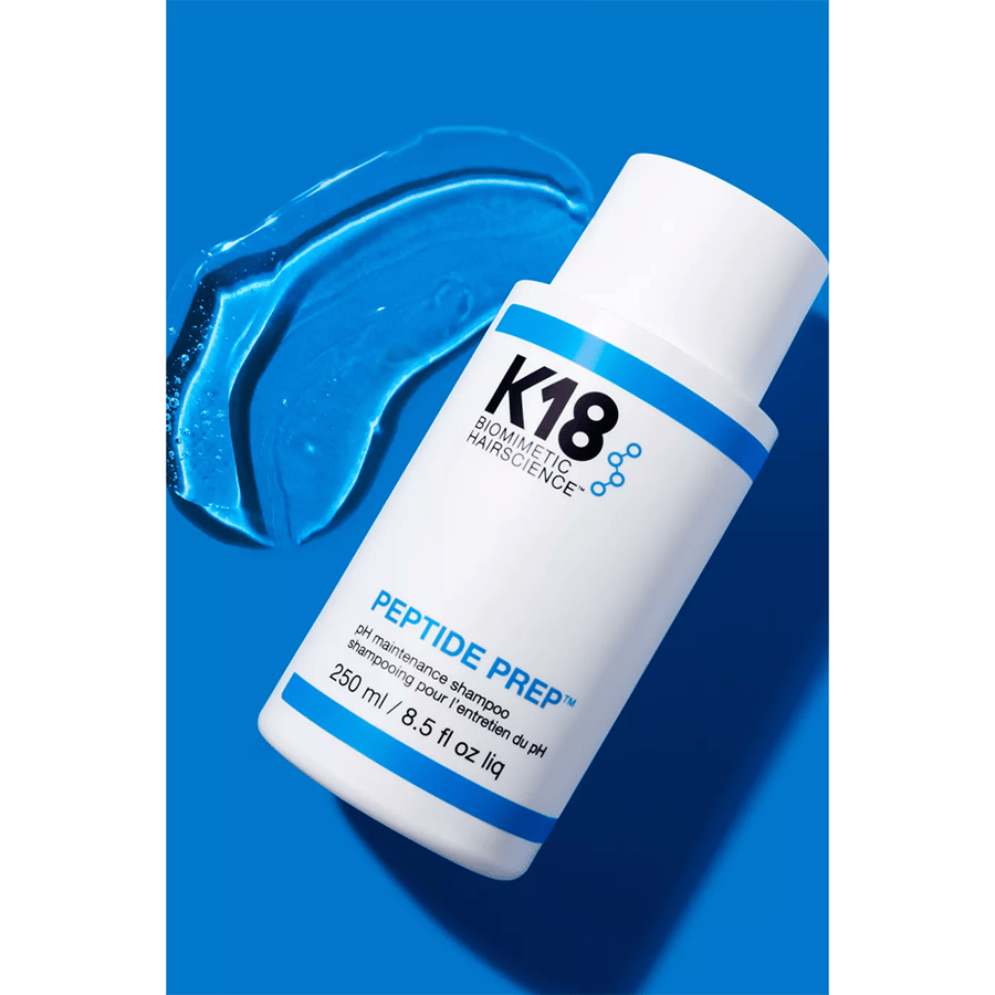 Kiehl's 18 Peptide Replenishing Shampoo to maintain pH level and clean hair 250 ml