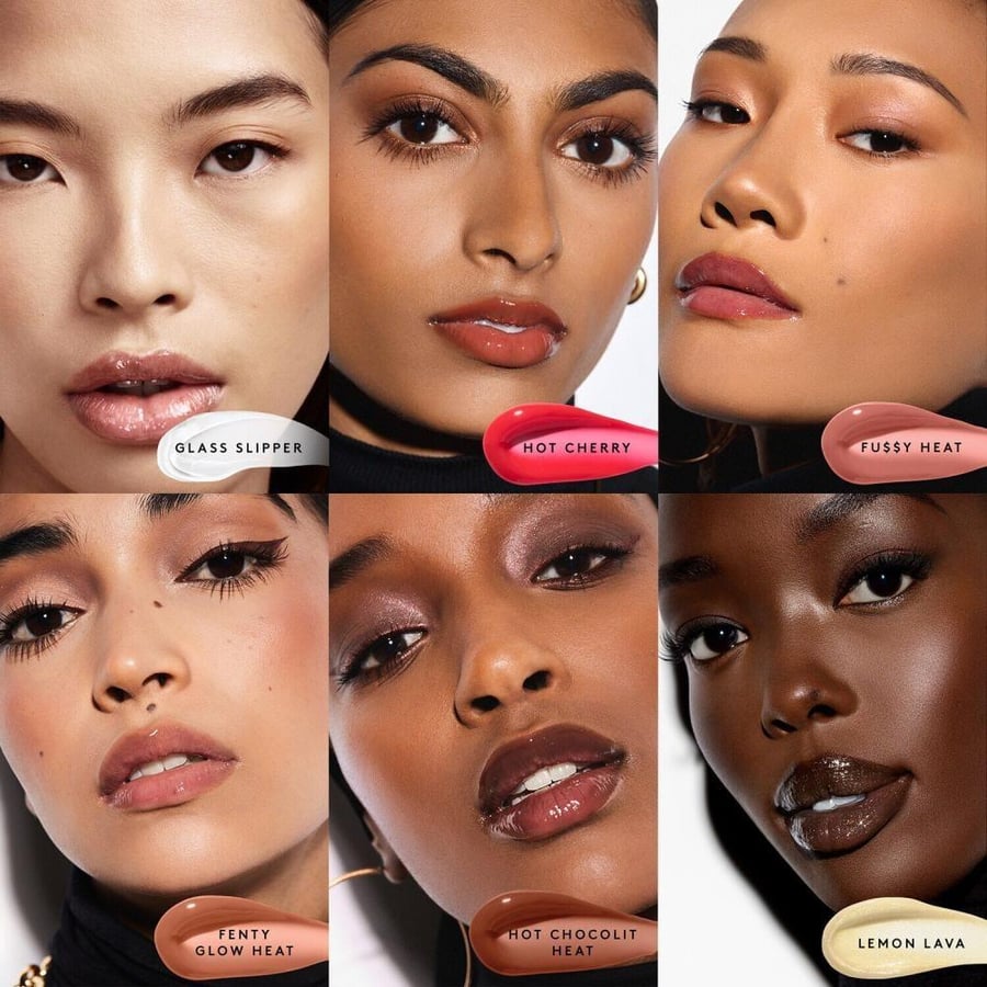 Fenty Beauty Lip Gloss and Plumper Hot Cherry 01