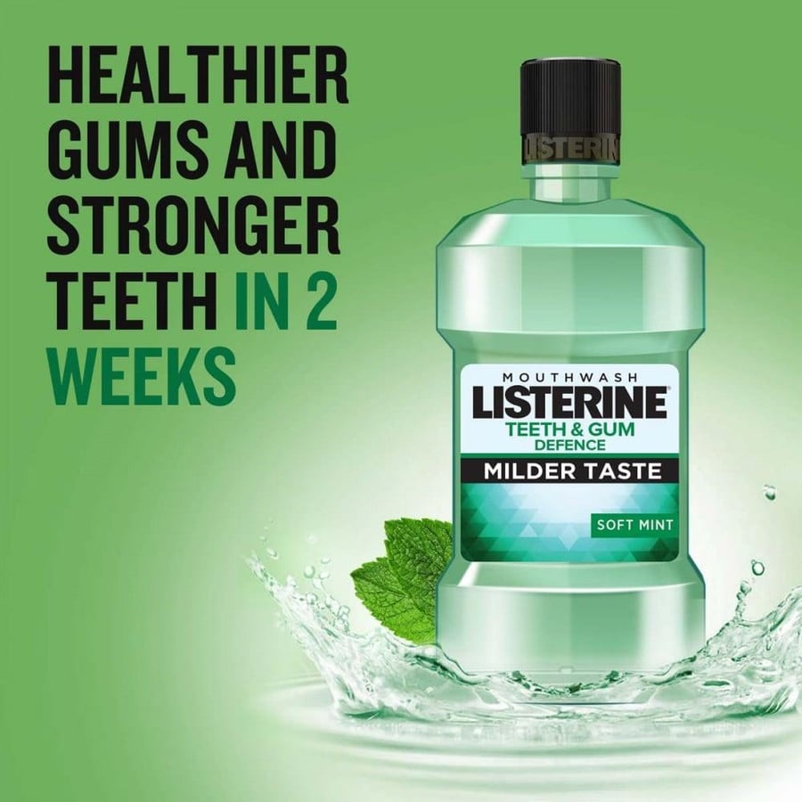 Listerine mouthwash for protection of teeth and gums - 250 ml