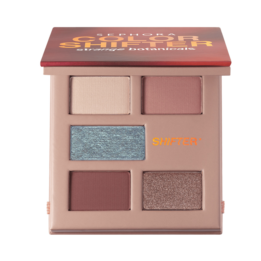 Sephora eyeshadow palette Color Shifter 5 colors - Strange red poppy