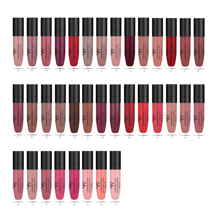 Golden Rose red matte liquid lipstick 21