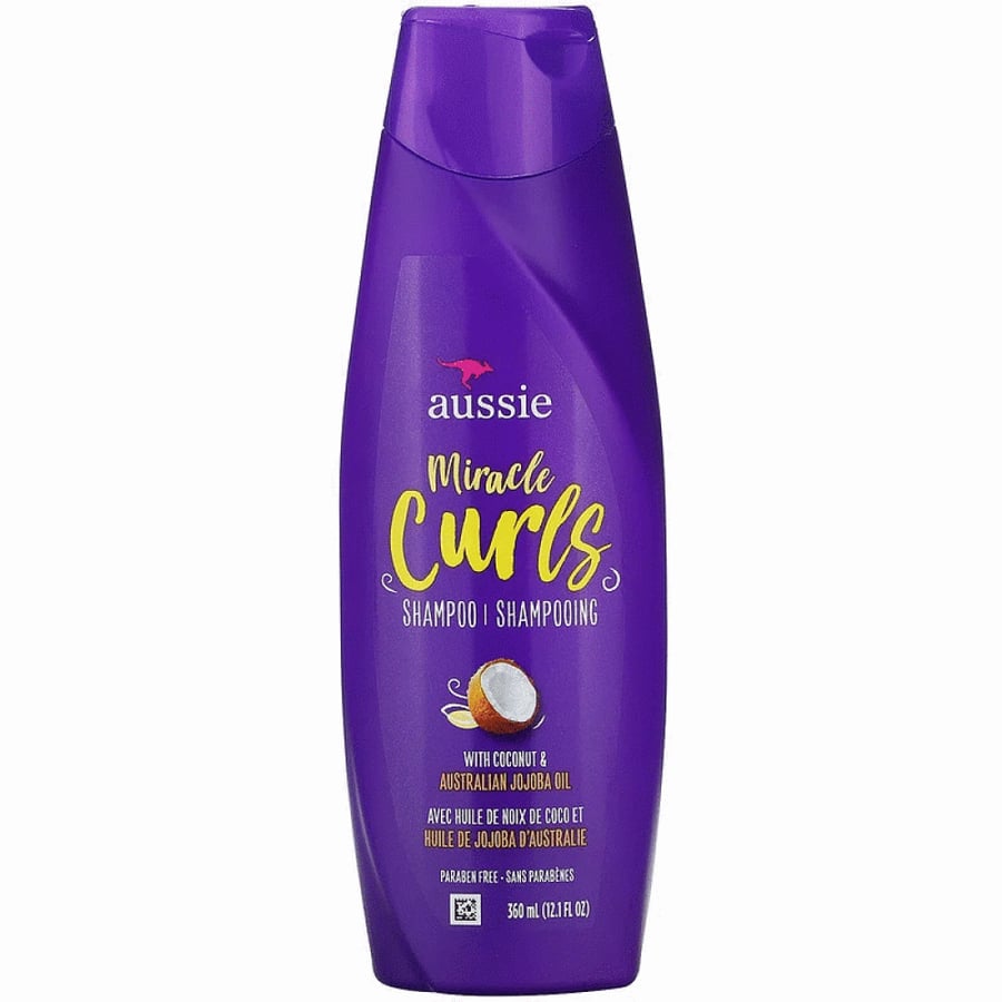 Ousi shampoo for curly hair, rich in coconut oil and Australian jojoba oil, 360 ml