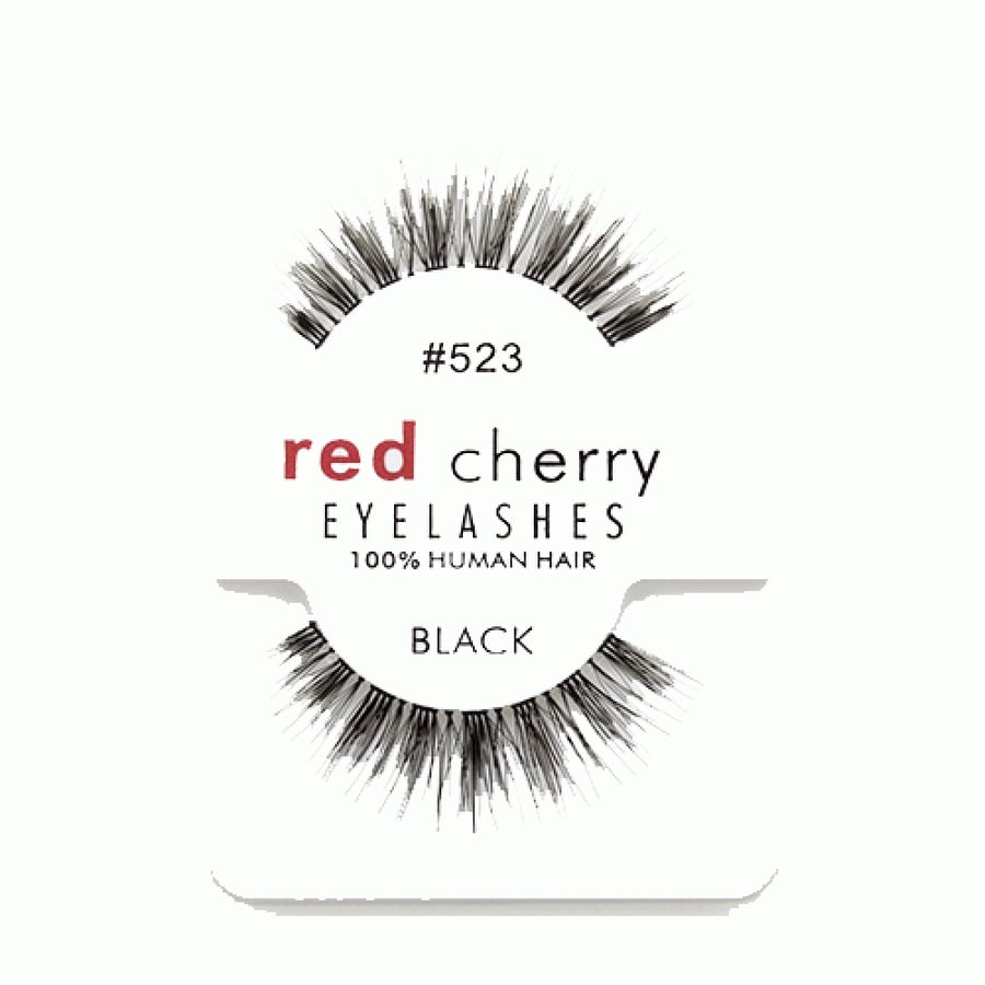 523 Red Cherry natural eyelashes black