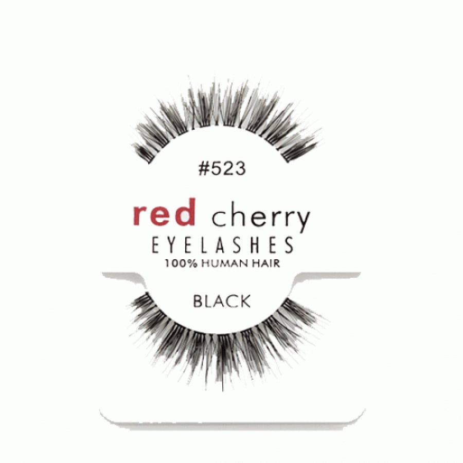 523 Red Cherry natural eyelashes black
