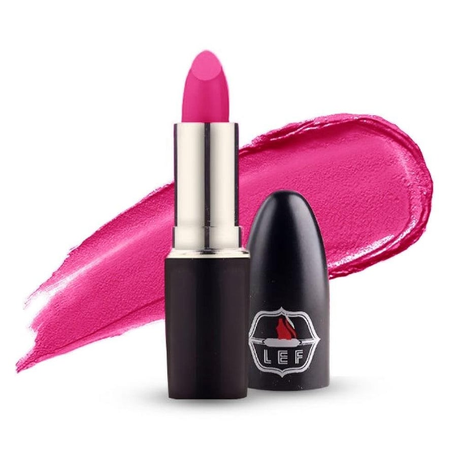 Matte velvet lipstick in a rich color enhanced with beeswax for daily use KYIV 33