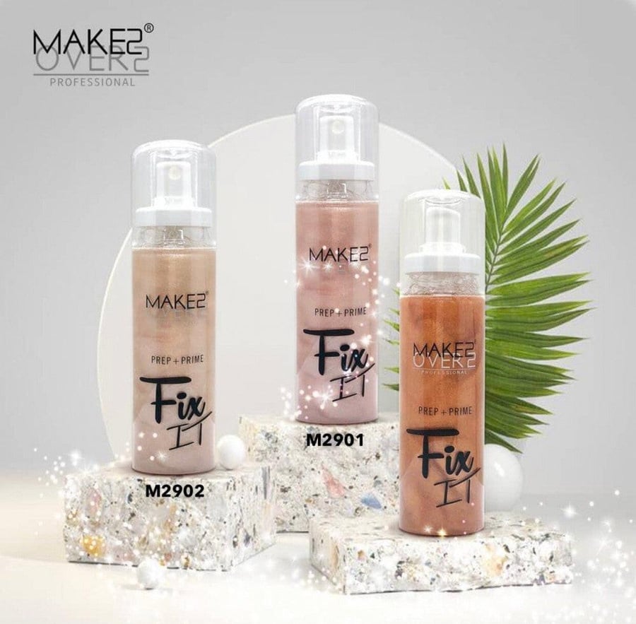 Makeover 22 makeup fixing spray, shiny finish, M2903