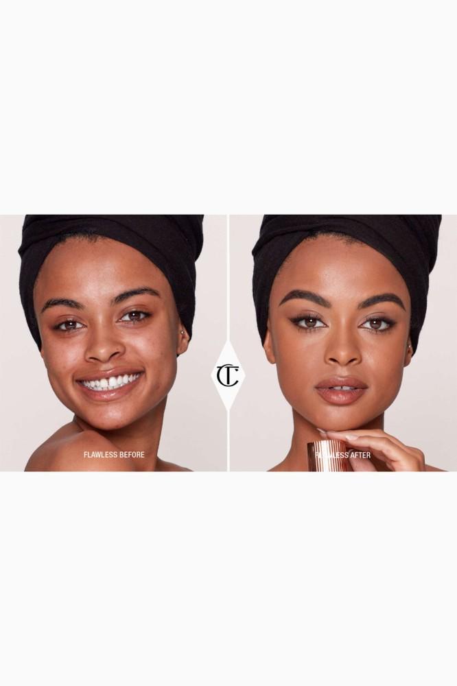 شارلوت تلبوري كريم أساس ايربراش فلوليس درجة 12 كول، 30 ملل