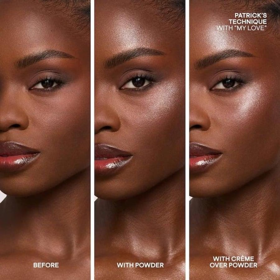 Patrick to Karim and Major Glow powder light-reflecting transparent 5 grams