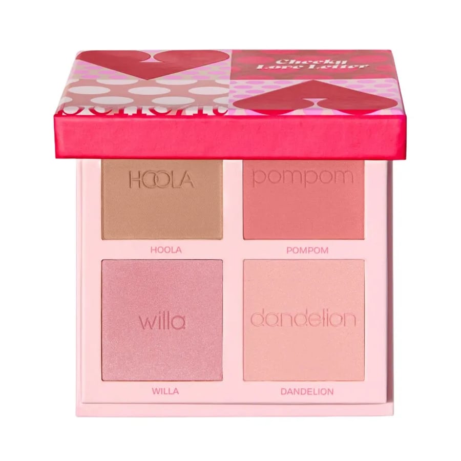 Nafeth palette bronzer and blush 4 colors