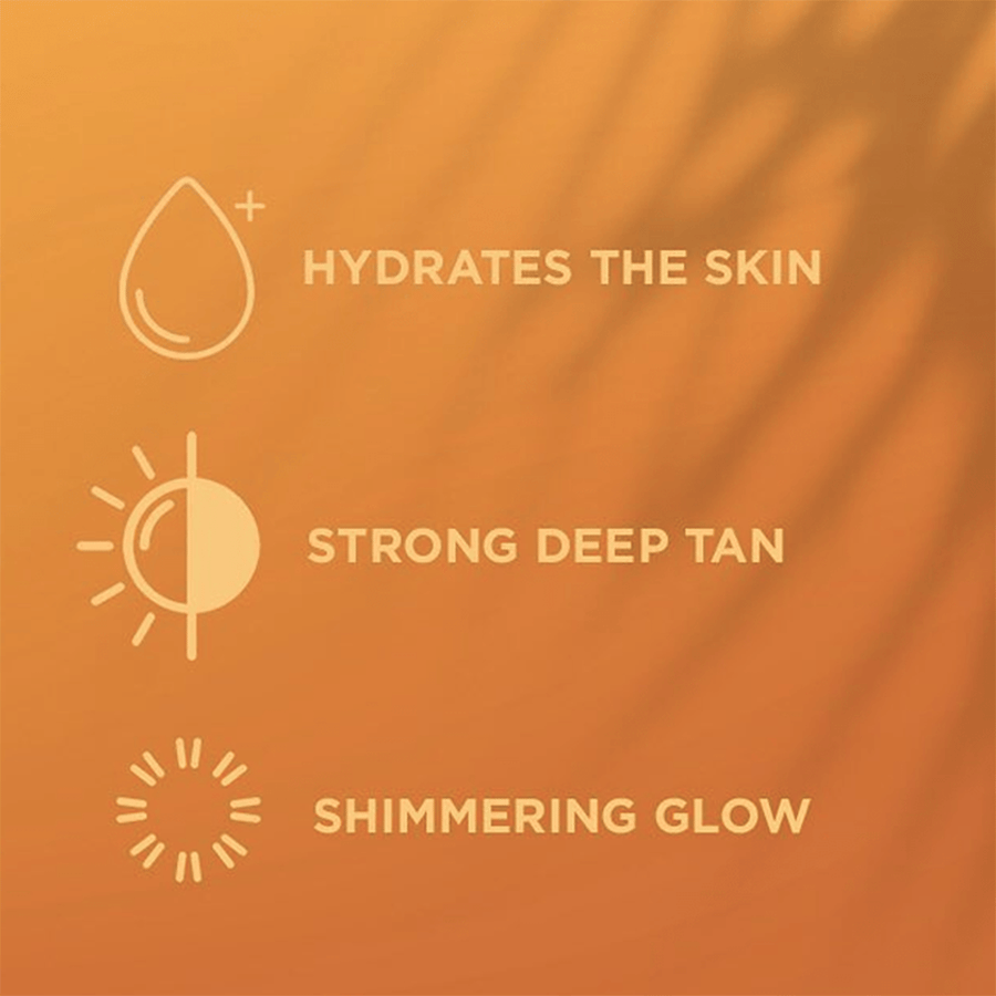 Bazelene Tan Oil for Skin Tanning with Carrot 200ml