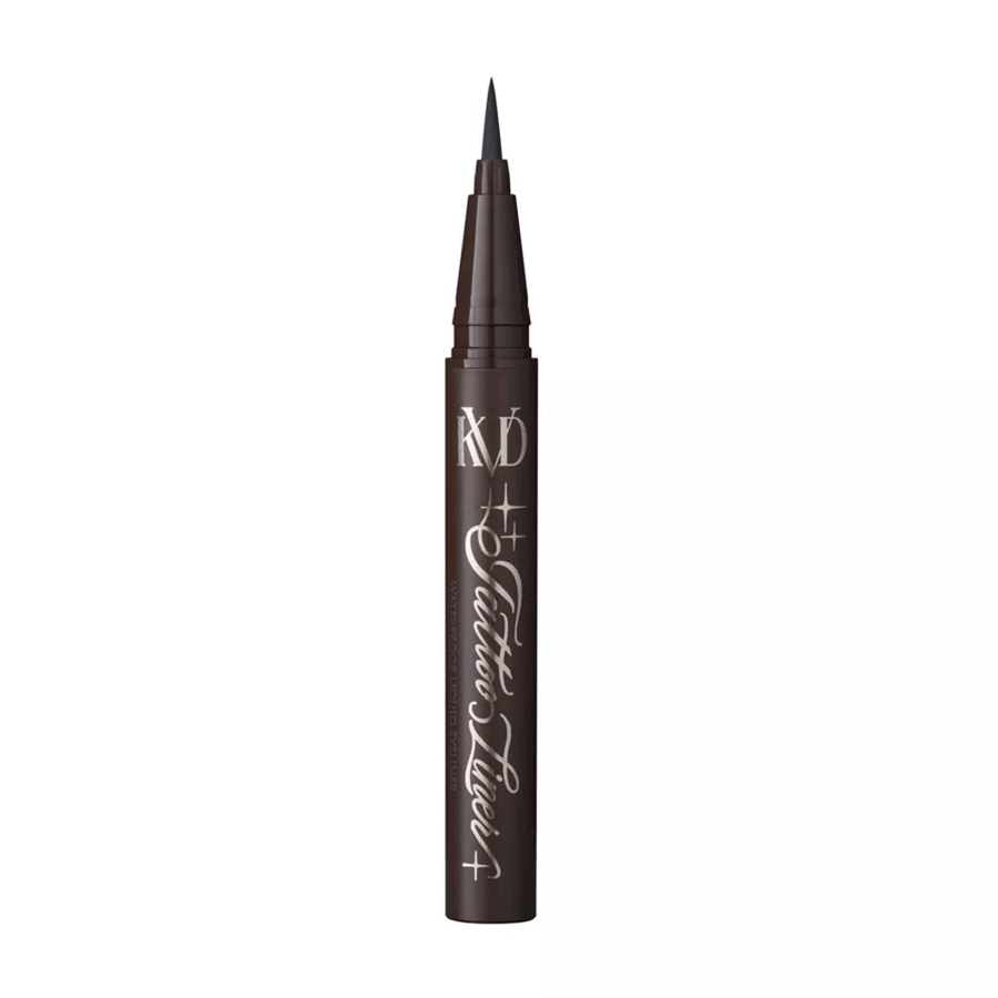 KVD Beauty liquid plant-based waterproof tattoo liner - brown mini 2 ml