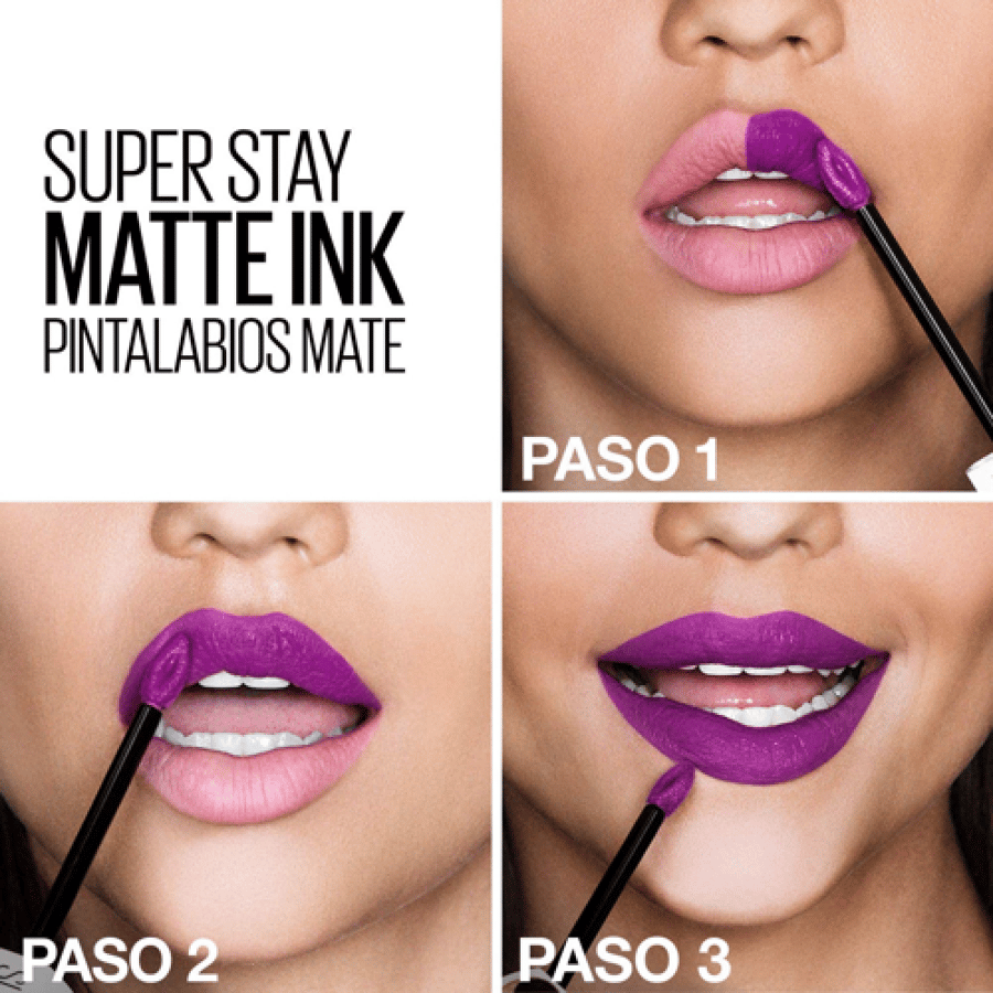 Maybelline New York liquid lipstick super stay matte finish ink - 155 Savant