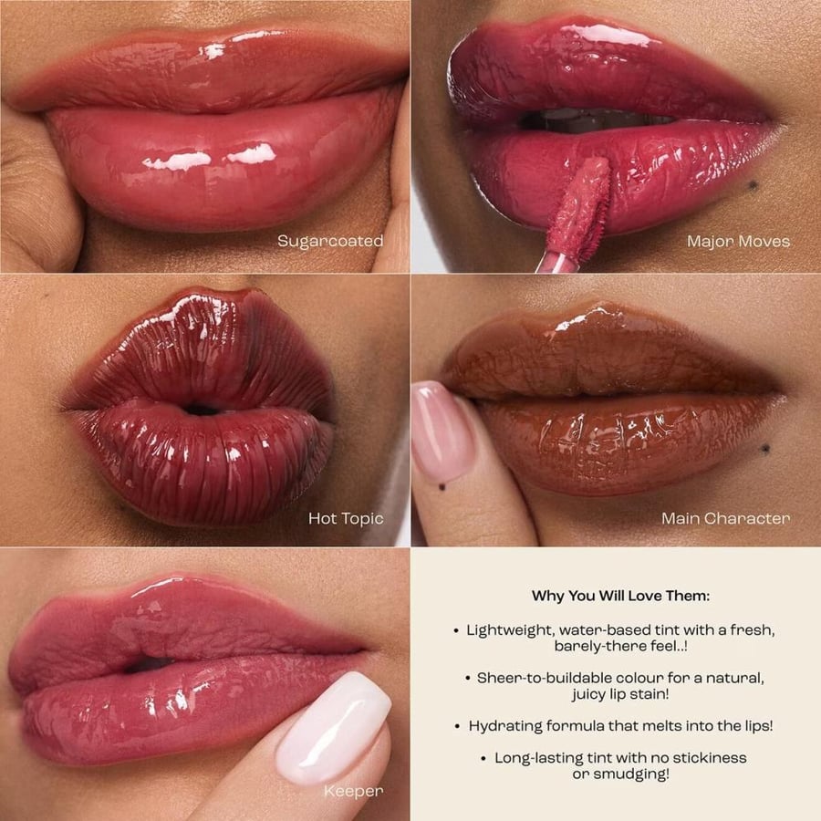 Moonglitz colored lips with watery texture Moodz - Kieper