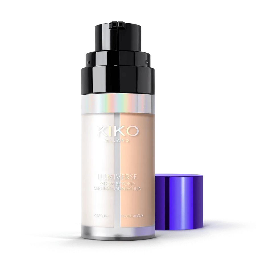 KIKO Milano serum and foundation Lumières Glow Beyond 46 ml - 03 Blanched Monde