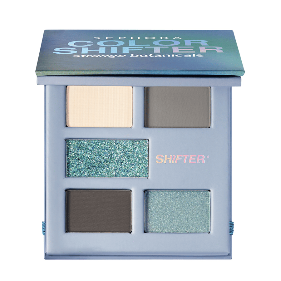 Sephora eyeshadow palette Color Shifter 5 colors - Psychedelic blue beetle