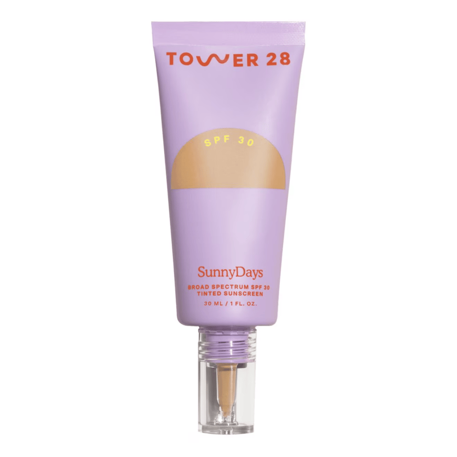 تاور 28 كريم اساس مع واقي شمس 30 مل بعامل حماية SPF30