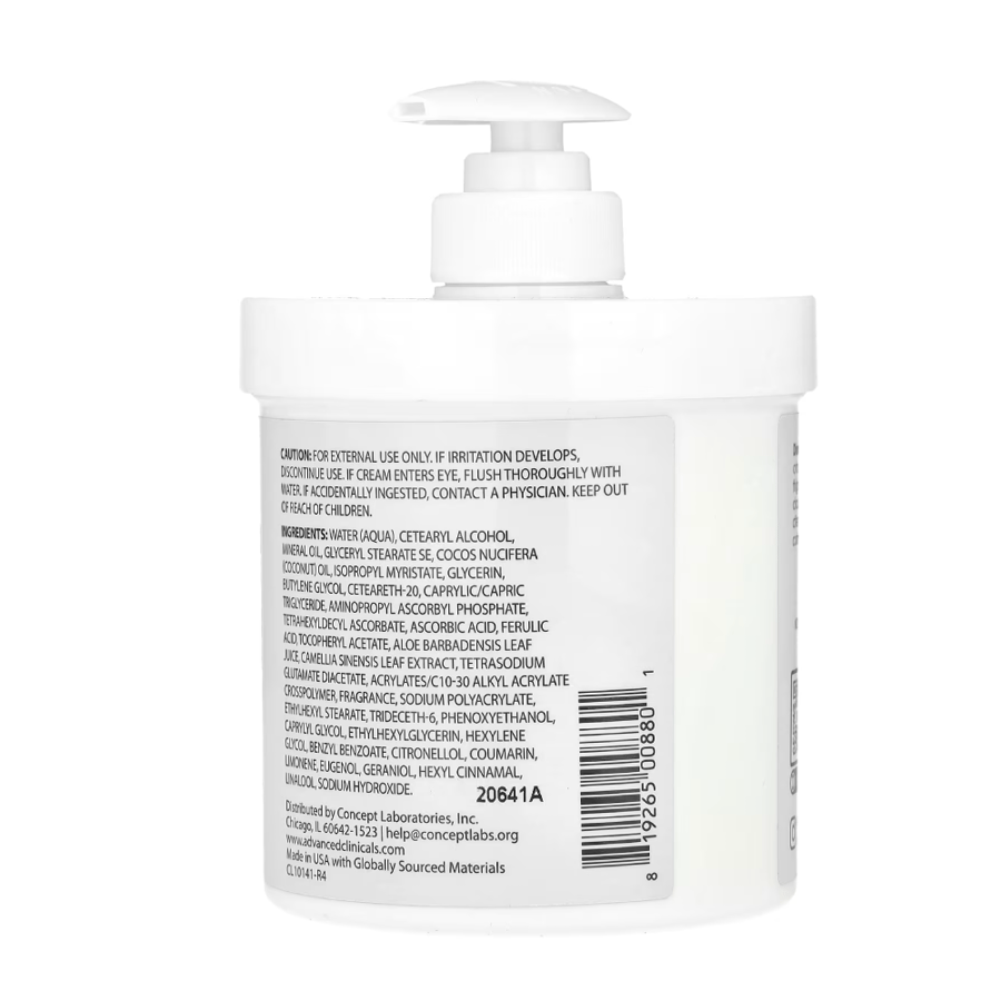 Advance Cream Vitamin C for skin whitening 454 g