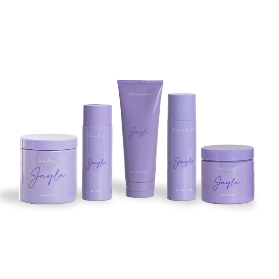 جيلا طقم بلومينق بوكيه 5 منتجات للجسم