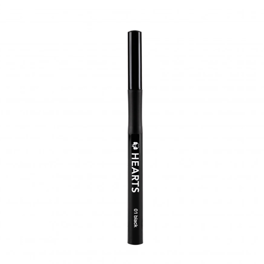 Hearts liquid black eye pencil waterproof 01