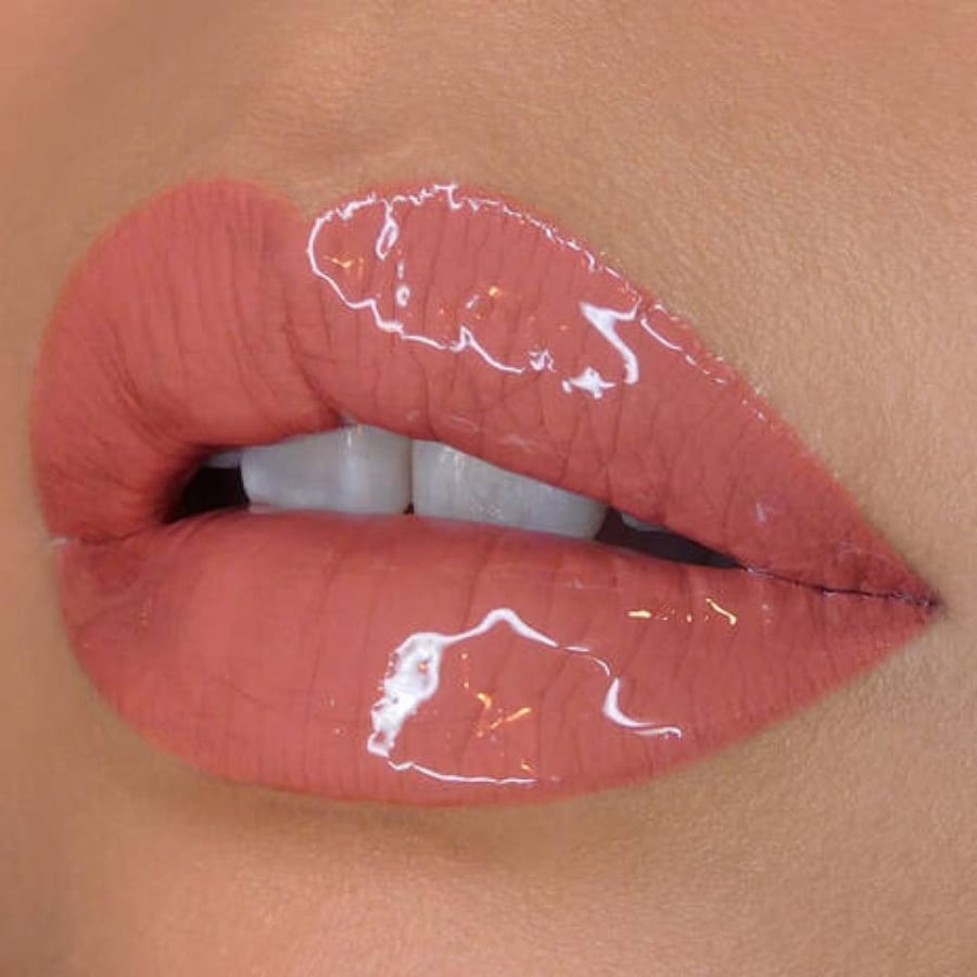 Nix liquid lipstick with high-shine lip gloss 2×1 shade 02