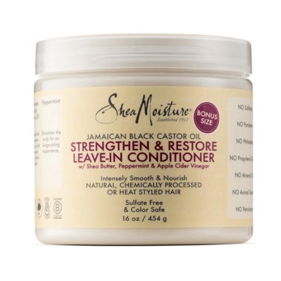 Hair Shea Moisturizer Black Castor Oil for Hair Strengthening 454 g
