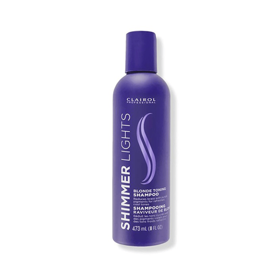 Clairol Shimmer Lights Shampoo Purple to enhance blonde color - 473ml