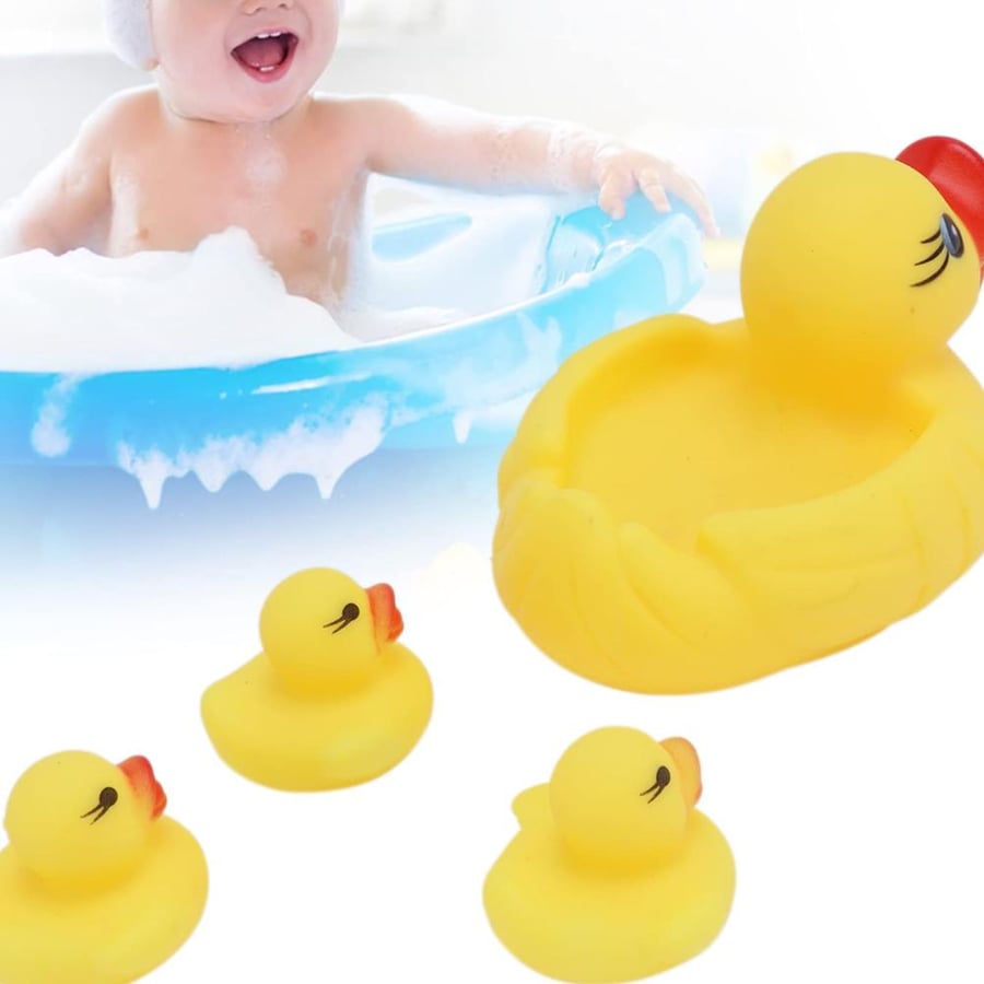 مجموعة بطات الاستحمام للأطفال
