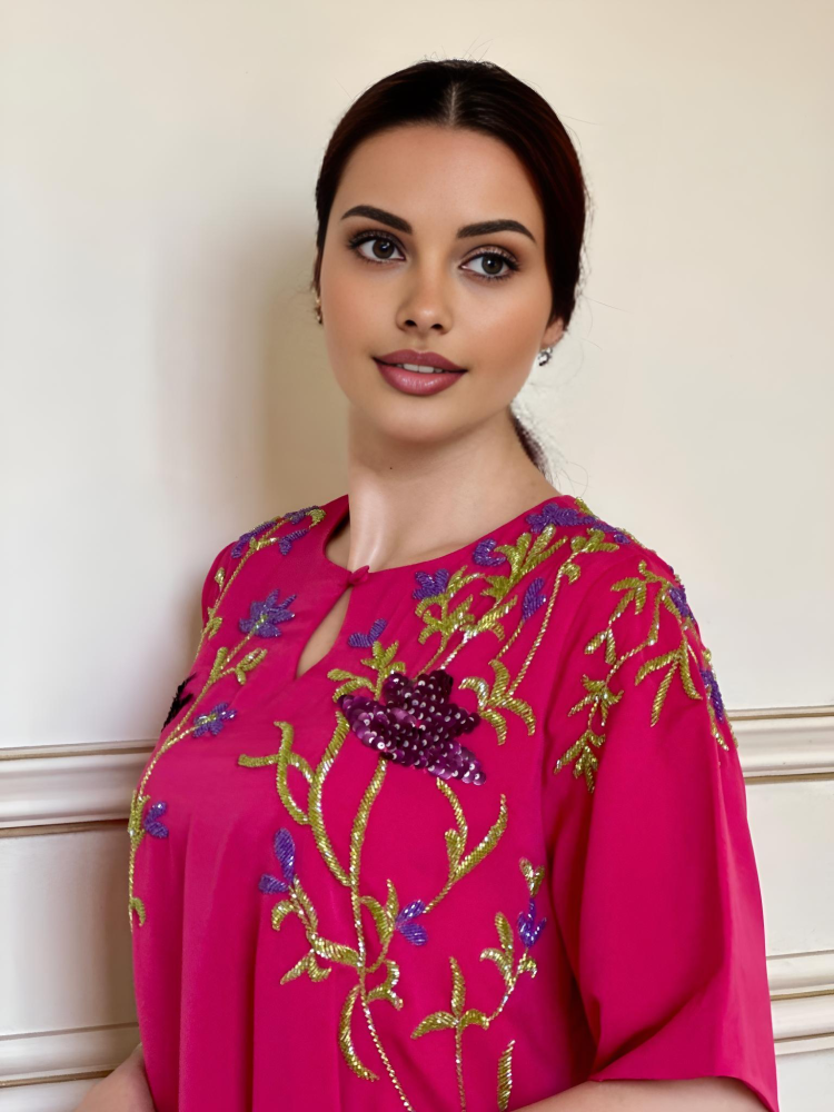 Fuchsia dress