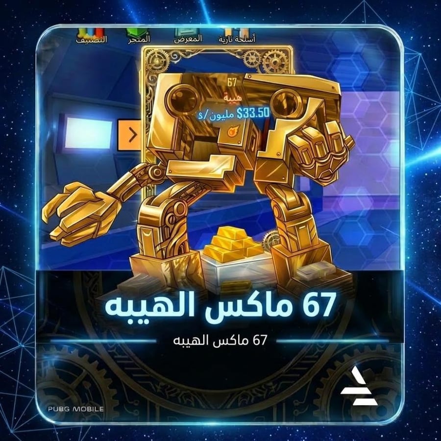 بطاقة الهيبه 67 ماااكس