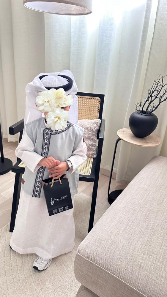 طقم ثوب  مع سديري صيفي