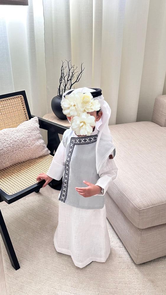 طقم ثوب  مع سديري صيفي