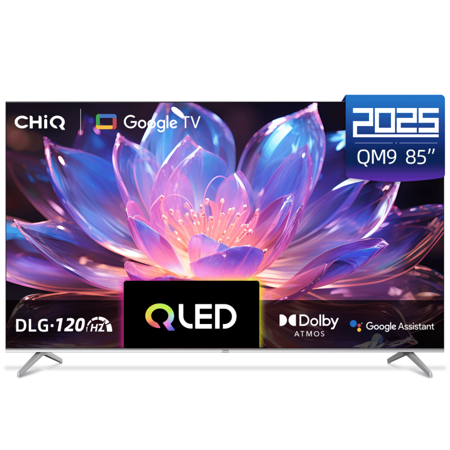 تشيك شاشة QLED ، مقاس 85 بوصة ، 4K UHD ، GOOGLE TV ، Dolby Atmos ، HDR10 ، سمارت - U85QM10S