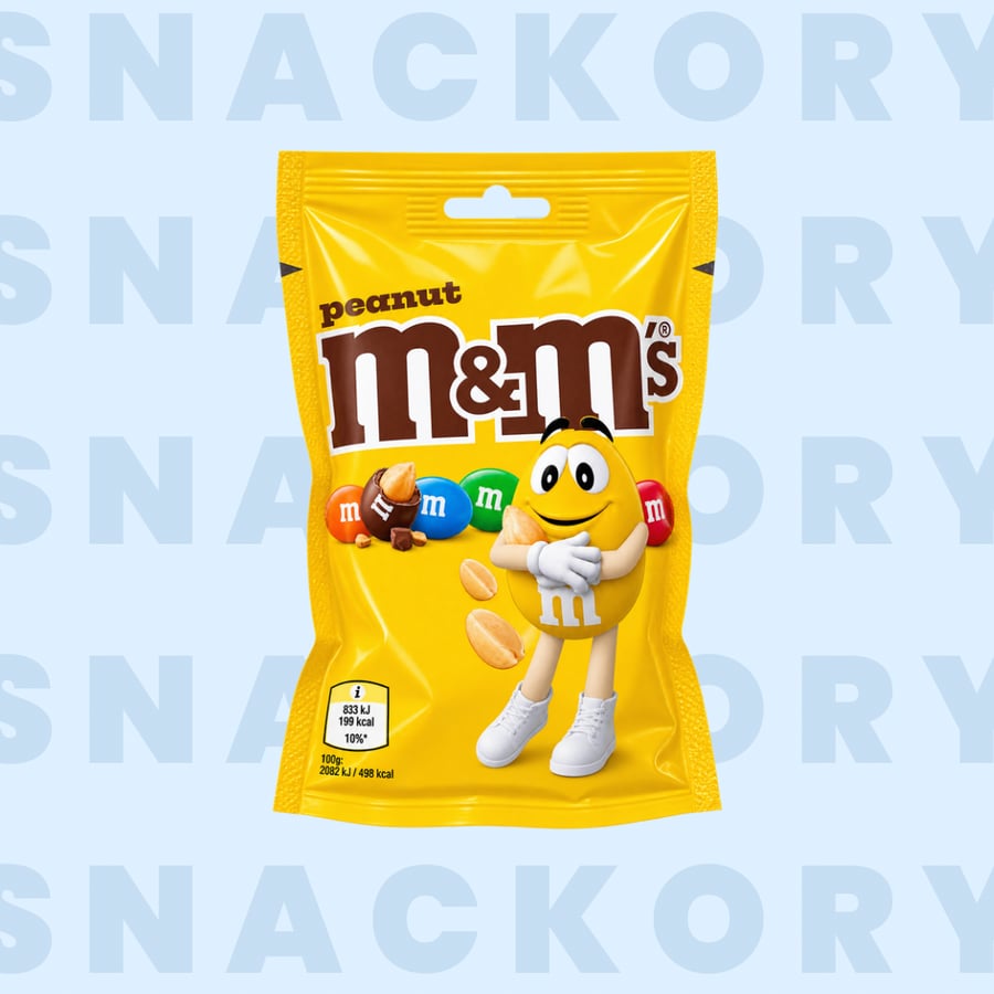 M&M’s Peanut – شوكولاتة بالفول السوداني – الولايات المتحدة الأمريكية
