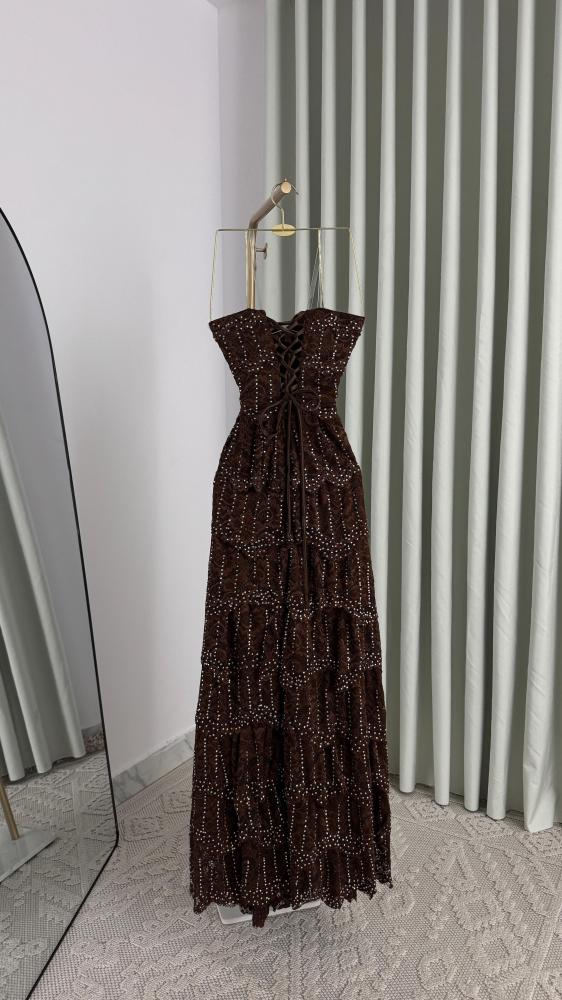 Evening gown layers