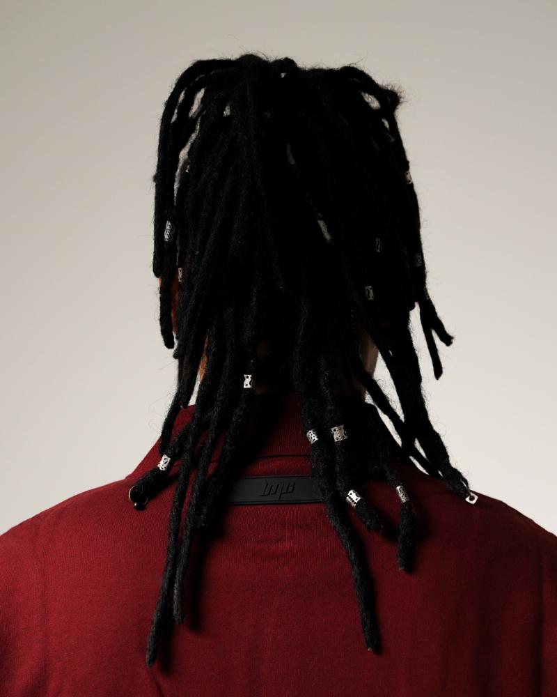 Burgundy 3/4 Sleeve Polo - LMC.SA
