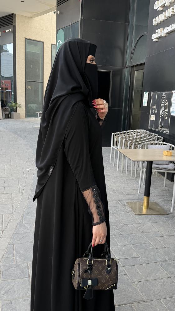 عبايه اكمام تل