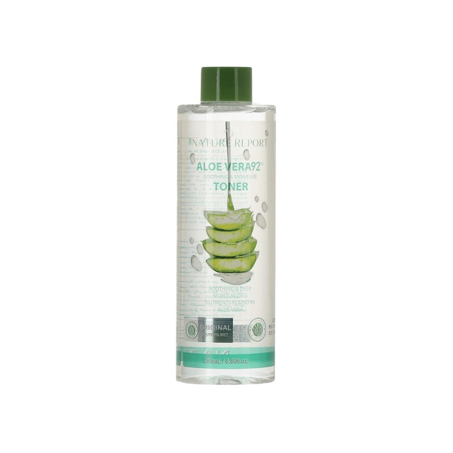 Nature Report toner soothing and moisturizing with aloe vera extract 250 ml