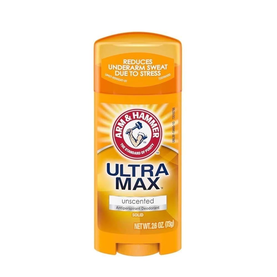Arm & Hammer Ultra Max deodorant stick unscented - 73g